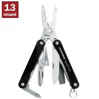Мультитул LEATHERMAN Squirt ES4 black