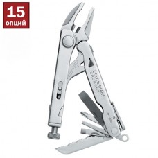 Мультитул LEATHERMAN Crunch кожаный чехол, картонная коробка