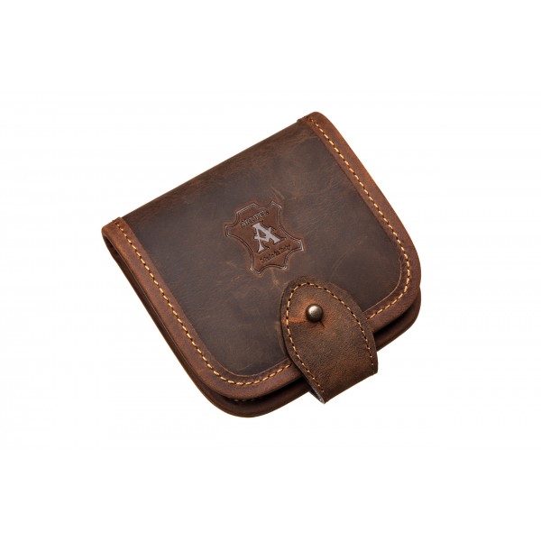 Патронташ из кожи на ремень под 5 патронов - 