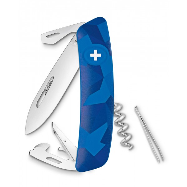 Нож Swiza C03, blue urban - 