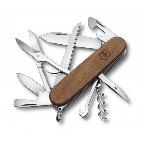 Нож Victorinox Huntsman Wood, орех - 