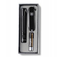 Набір ніж Victorinox і ліхтар Maglite