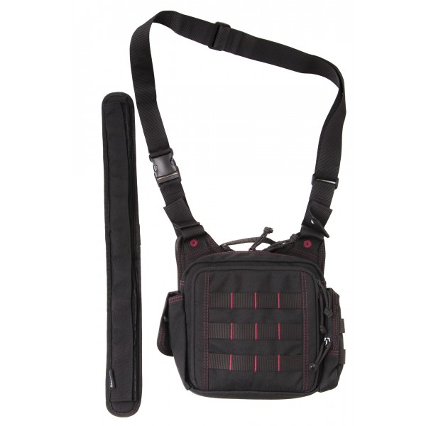 Сумка DANAPER ALPHYN S, Black-Red - 