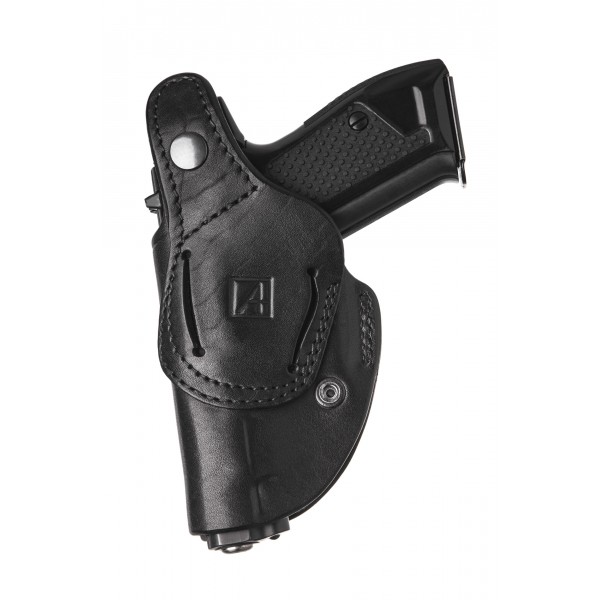 Кобура кожаная поясная со скобой (Форт-12) - 