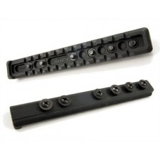 Универсальная планка Пикатинни FAB для М4, полимерная, черная