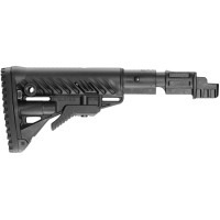 Приклад телескопический с амортизатором FAB для AK 47, черный