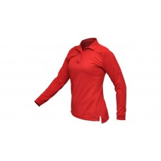 Футболка-поло тактична жіноча дл.рукав "Vertx (червоний)