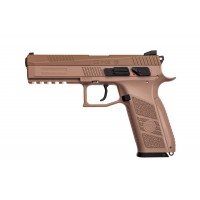 Пістолет пневматичний ASG CZ P-09 Pellet FDE Blowback кал.4,5 мм