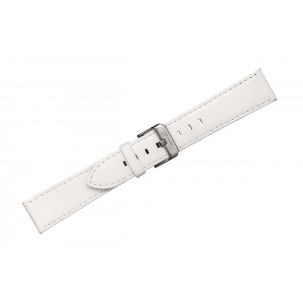 Ремень кожаный Traser White Leather Srap Ladytime белый - 