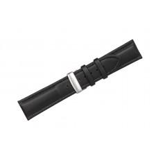 Ремень кожаный Тraser Leather Srap Black с клипсой чёрный