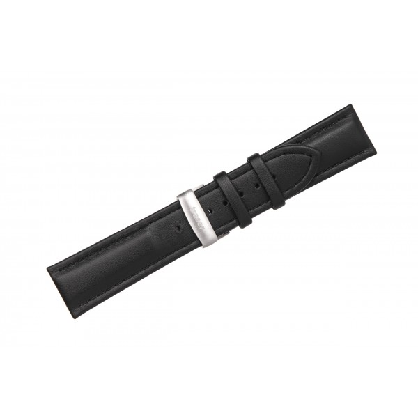 Ремень кожаный Тraser Leather Srap Black с клипсой чёрный - 