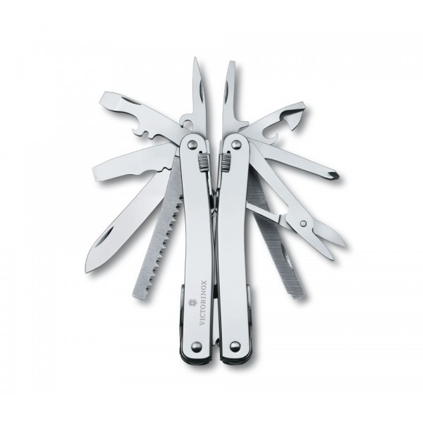 Мультитул Victorinox SwissTool Spirit у шкіряному чохлі - 