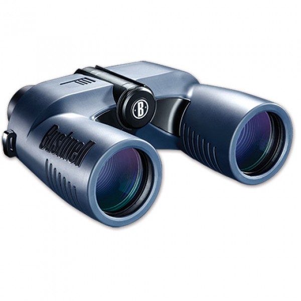 Бинокль Bushnell 7х50 "Marine Blue Porro" с компасом - 