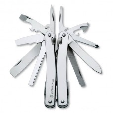 Мультитул Victorinox SwissTool Spirit в кожаном чехле с поворотной клипсой