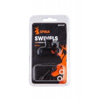 Антабки SPIKA з гвинтами по пластику, 1 дюйм