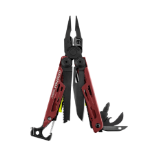 Мультитул LEATHERMAN SIGNAL CRIMSON, синтетический чехол, картонная коробка