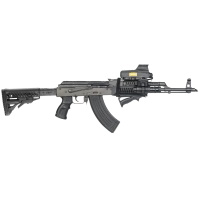 Приклад телескопический FAB для AK 47,полимер, песочный