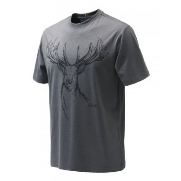 Футболка чоловіча Deer "Beretta" (сірий) - 