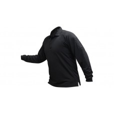 Футболка-поло тактична чоловіча дл.рукав "Vertx" (чорний)