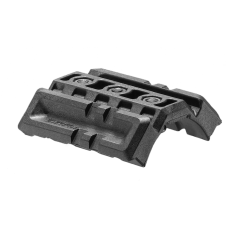 Универсальная  двойная планка Пикатинни FAB для М4, полимерная, черная