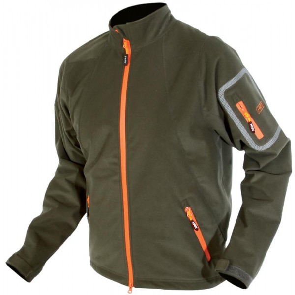 Куртка мужская Soft Shell ZERO-S "Hart" зеленый - 