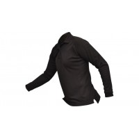 Футболка-поло тактична жіноча дл.рукав "Vertx" (чорний)