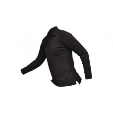 Футболка-поло тактична жіноча дл.рукав "Vertx" (чорний)