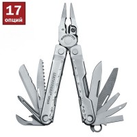 Мультитул LEATHERMAN Rebar, кож. чехол