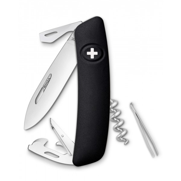 Нож Swiza D03, черный - 