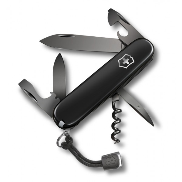 Нож Victorinox Swiss Army Spartan PS черный - 