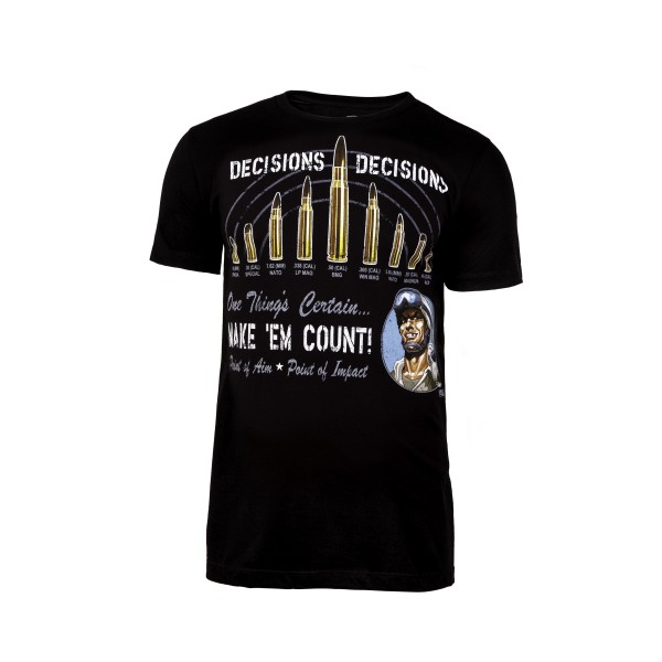 Футболка Decisions Decisions black - 