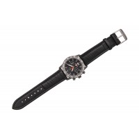 Часы Traser Classic Chrono BD Titan Blue кожа