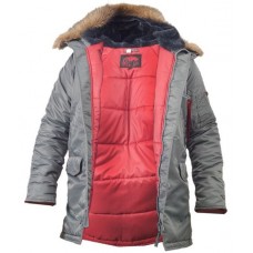 Куртка чоловіча Аляска Slim Fit N-3B Gray Slim Fit N-3B Gray