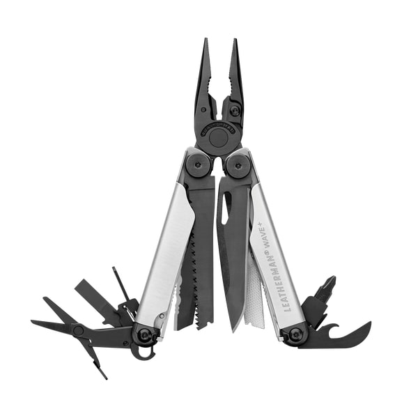 Мультитул LEATHERMAN WAVE PLUS BLACK&SILVER - 