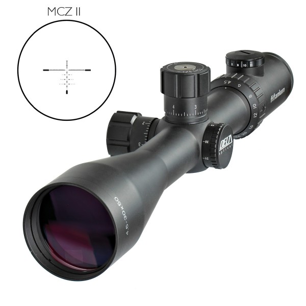 Приціл оптичний Delta DO Titanium 4.5-30x50 MCZ II illum. 30mm - 