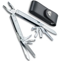 Мультитул Victorinox SwissTool у шкіряному чохлі