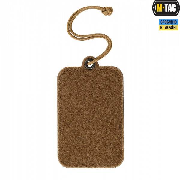 M-Tac панель для нашивок підвісна для прапора Coyote - 10120005