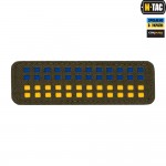 M-Tac нашивка флаг Украины 25х80 Laser Cut Ranger Green