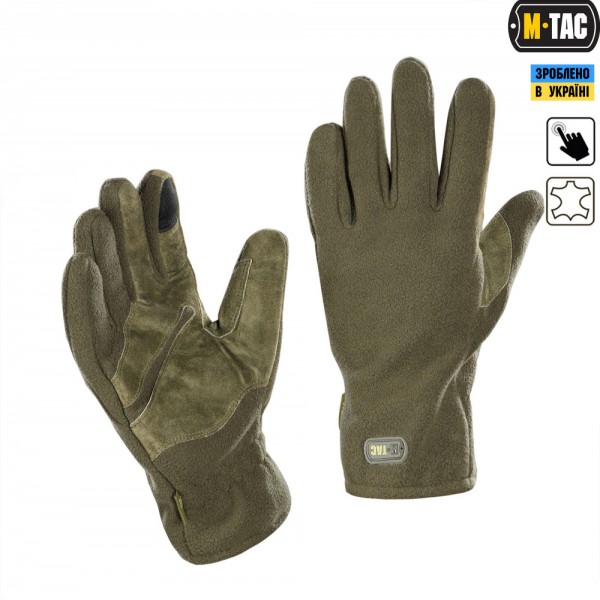 M-Tac перчатки Winter Tactical Windblock 295 Olive - 3464752