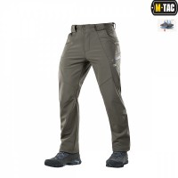 M-Tac брюки Soft Shell Winter Olive