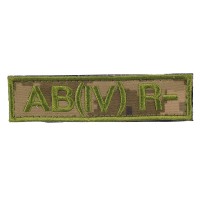 Нашивка група крові AB(IV) R - MM14