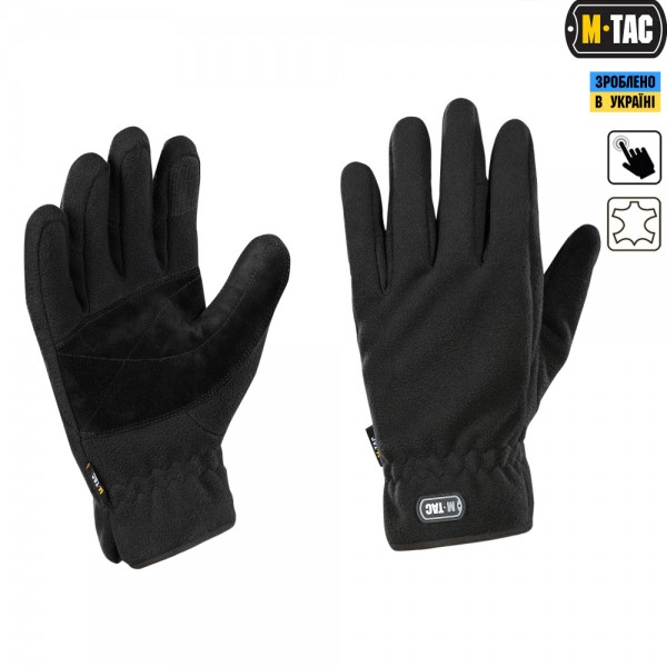 M-Tac перчатки Winter Windblock 295 Black - 90004002