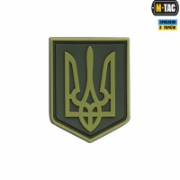 M-Tac нашивка герб України ПВХ олива