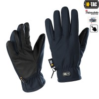 M-Tac перчатки Soft Shell Thinsulate Navy Blue