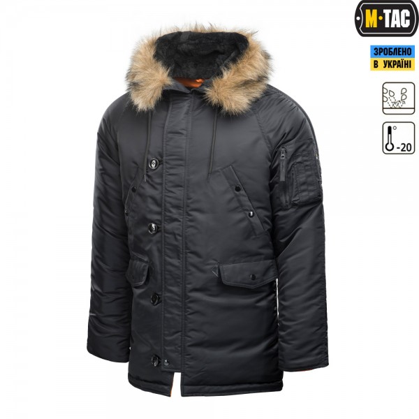 M-Tac парка N3B Зимнее Солнце черная - 3503132