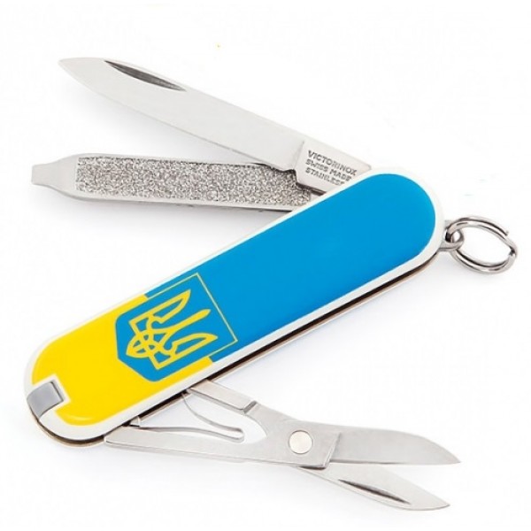 Victorinox нож складной Classic SD Ukraine 0.6223.7R3 - 3564729
