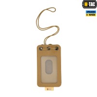 M-Tac бэйдж с прозрачной панелью Coyote