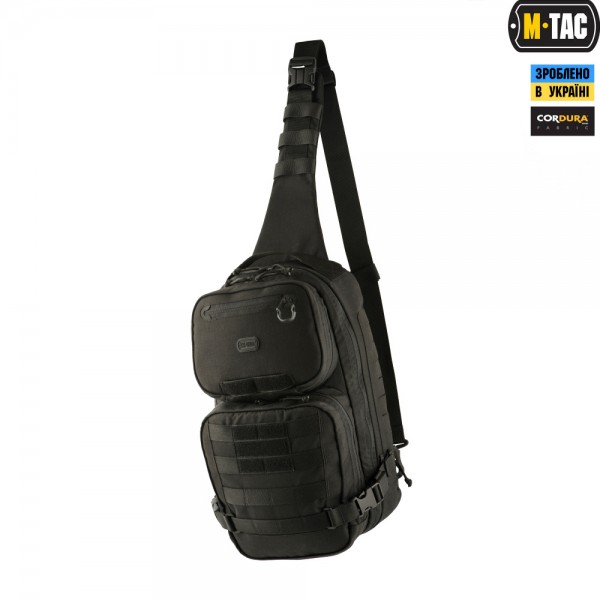 M-Tac рюкзак однолямковий Ant Slingpack Elite Black - 3548608