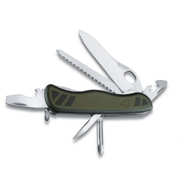 Ніж Victorinox складаний Swiss Army OneHand олива-чорний - 3558070