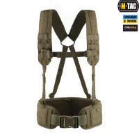 M-Tac пояс тактический с плечевыми ремнями Scout Olive